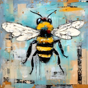 Bienen-Illustration