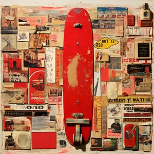 Rote Collage, Skateboards 2