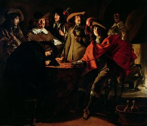 Die Wachen rauchen, 1643