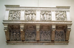 Rekonstruierte Cantoria, ca. 1432-8
