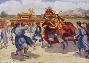 Todeszeremonie bei Tientsin