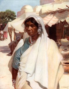 Frau aus Ostindien