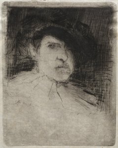 Selbstporträt im Kostüm, 1880
