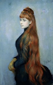 Porträt von Mademoiselle Alice Guerin