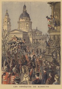 Beerdigung von Lajos Kossuth