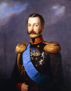 Porträt von Zar Alexander II.