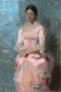Porträt von Frederikke Tuxen, 1882