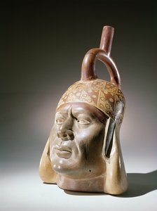 Töpferporträtgefäß, Mochica