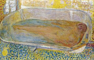 Große Badewanne Akt
