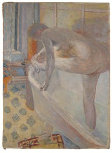 Großer Akt in der Badewanne