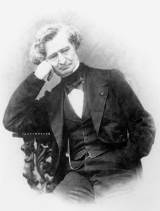 Porträt von Hector Berlioz (1803-69)