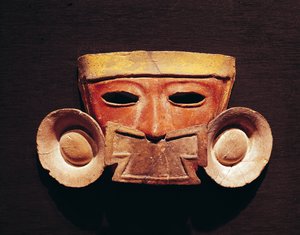 Menschliche Maske, aus Teotihuacan