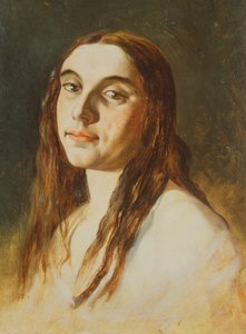 Porträt einer verrückten Dame