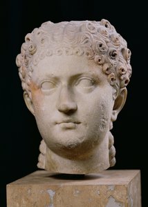 Kopf der Agrippina die Jüngere (ca. 16-59) (Marmor)