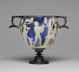 Kameoglas-Skyphos, ca. 1 n. Chr.