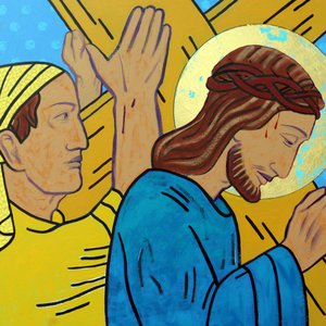 Simon hilft Jesus