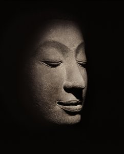 Buddhakopf aus der frühen Ayutthaya-Periode