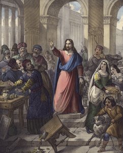 Christus reinigt den Tempel