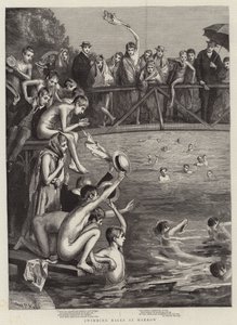 Schwimmwettkämpfe in Harrow