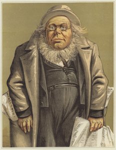 Karikatur von Horace Greeley