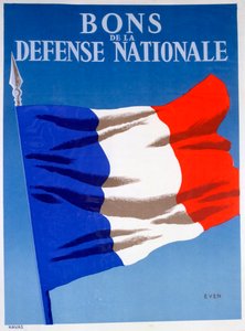 Bons de la Défense Nationale, französisches Plakat, ca. 1944