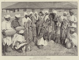 Eine Manipur-Tanzgruppe