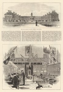 Das Königliche Militärkrankenhaus in Chelsea