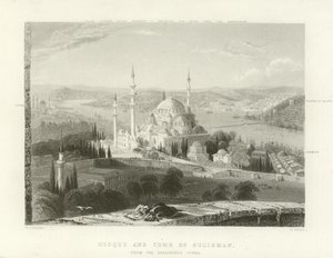 Moschee und Grab von Suleiman, Konstantinopel