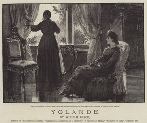 Yolande, von William Black