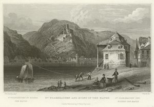 St. Goarshausen und die Ruinen der Katze