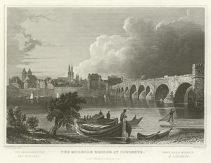 Die Moselbrücke in Koblenz
