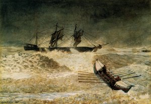 Das Wrack der Iron Cloud, 1881