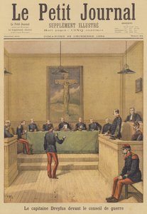 Kriegsgericht von Kapitän Alfred Dreyfus