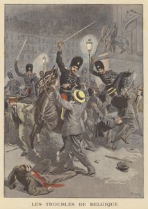 Unruhen in Belgien