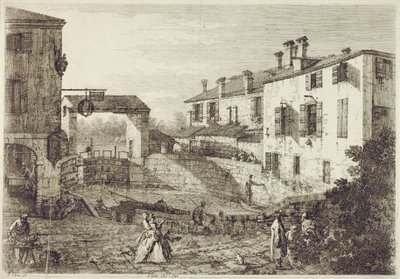 Le Porte de Dolo von Canaletto