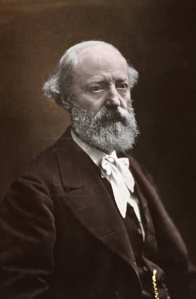 Eugène Viollet-le-Duc, ca. 1870-1875 von Nadar