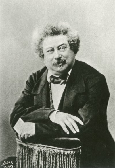 Porträt von Alexandre Dumas von (1820 1910) Nadar