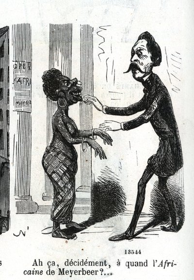 Wann ist Giacomo Meyerbeer Afrikaner? von Nadar