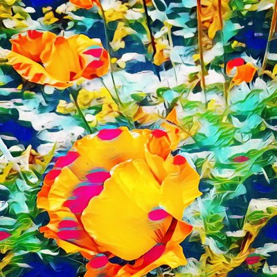 Springtime Blues von Margareta Uliarte