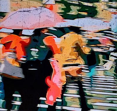 Rain in the city  von Mavet
