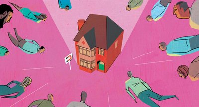 Hausmarktmagnet von A.Richard Allen