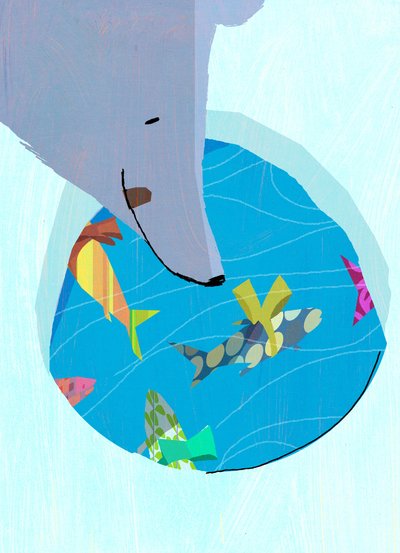 Weihnachts-Eisbär, 2010 von A.Richard Allen