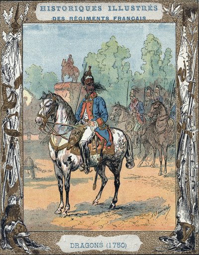 Dragoner der französischen Kaiserarmee von A. Demarle