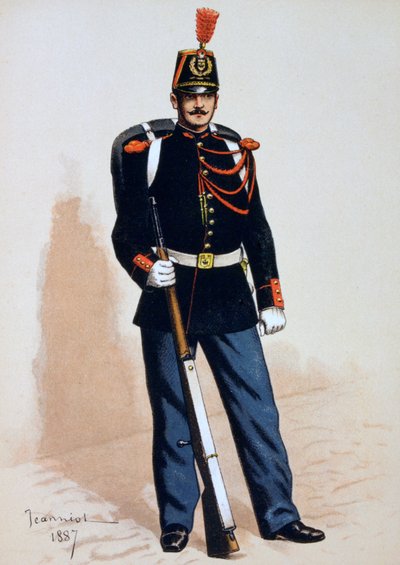 Republikanische Garde, 1871-1887 von A. Lemercier