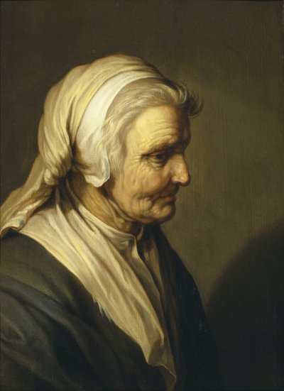 Alte Frau, 1635 von Abraham Bloemaert