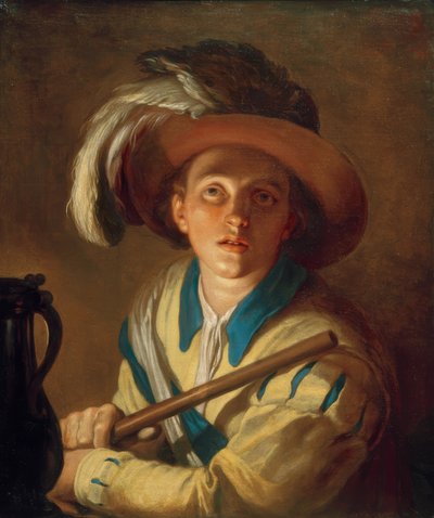 Querflötenspieler von Abraham Bloemaert