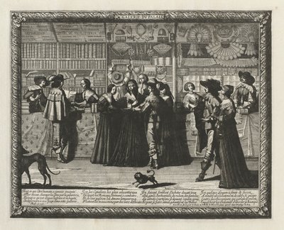 La Galerie du Paris, 1640 von Abraham Bosse