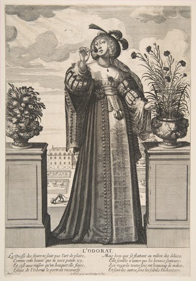 Geruch, 1635-38 von Abraham Bosse