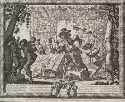 Die vier Jahreszeiten: Herbst von Abraham Bosse