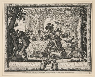 Die vier Jahreszeiten: Herbst von Abraham Bosse